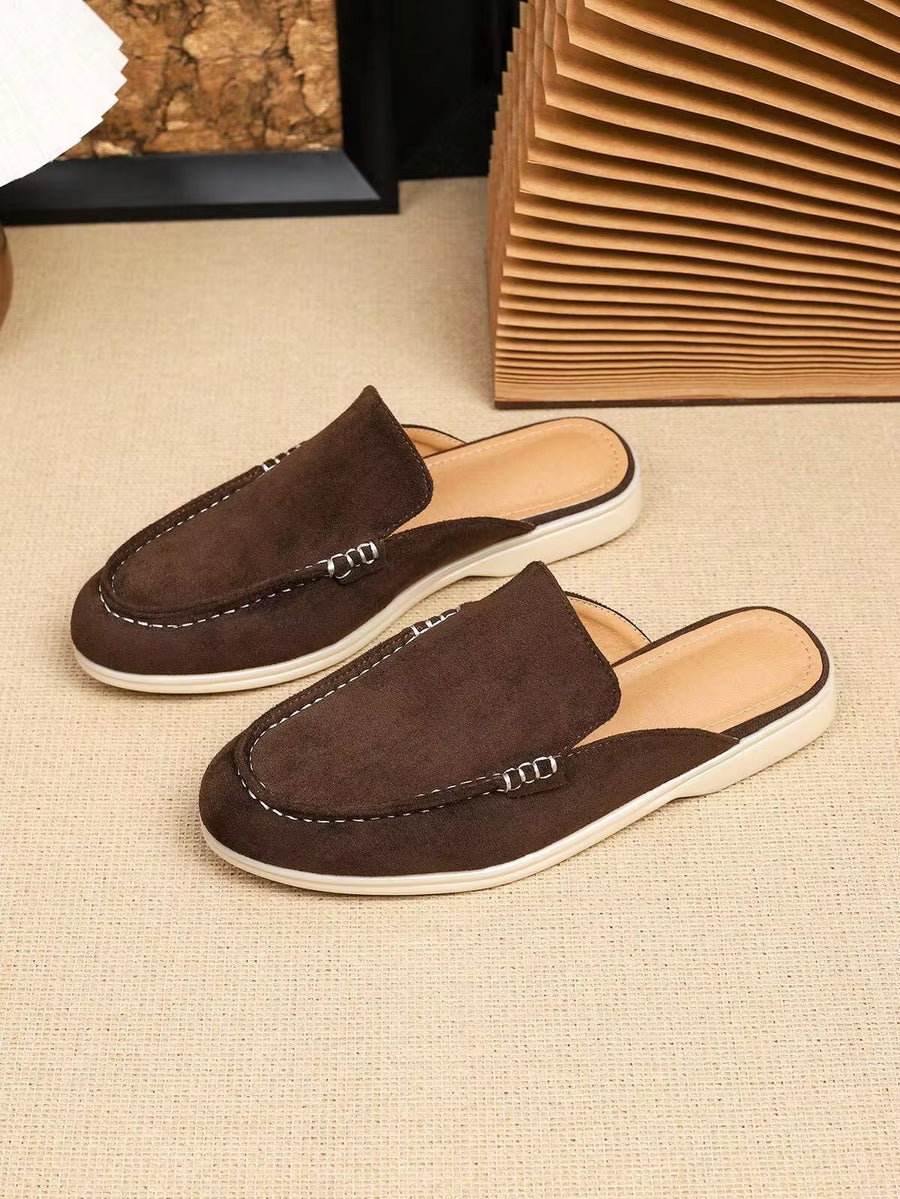 Men's Loafers 2026 Spring/Summer New Versatile Men's Slip-On Shoes, Business Formal British Style Loafers, Flat Soft Bottom Handmade Large Size Men's Shoes 43-46